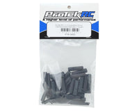 ProTek RC 1.5, 5, 6 & 8mm Shrink Tubing Assortment Pack (Black) (20) (1" Length)