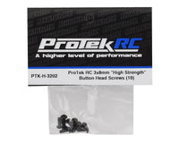 ProTek RC 3x8mm "High Strength" Button Head Screws (10)