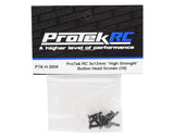 ProTek RC 3x12mm "High Strength" Button Head Screws (10)