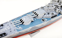 Atlantis Models USS North Carolina BB-55 The Showboat Battleship Plastic Model Kit 1/500 Scale