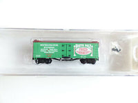 N Scale - Roundhouse - 8946 - Reefer, Ice, 36 Foot, Wood, Truss Rod - North Pole Frozen Condiments - 1999