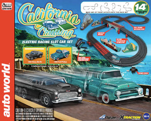 14' California Cruising "The Pacific Coast Highway" HO Scale | SRS331 | Auto World