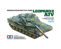 Tamiya 1/35 Leopard 2 A7V Tank Plastic Model Kit