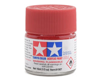 Tamiya X-27 Clear Red Acrylic Paint (10ml)