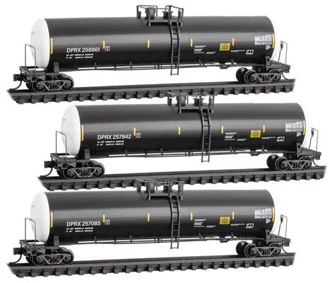 Micro Trains Line 56' General-Service Tank Car 3-Pack - Ready to Run