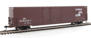 Walthers Mainline HO 910-3201 Pullman-Standard 60' Auto Parts Boxcar (10' and 6' doors) Conrail CR #220250