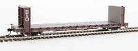 WalthersMainline 60' Pullman-Standard Bulkhead Flatcar (48' IL)