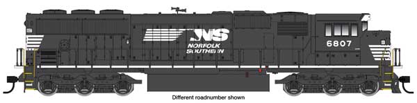 WalthersMainline EMD SD60M with 3-Piece Windshield NS ESU DCC SOUND