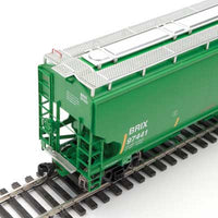 WalthersProto 67' Trinity 6351 4-Bay Covered Hopper Incobrass Industries BRIX