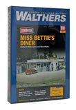 HO scale Walthers Cornerstone Miss Bettie's Diner