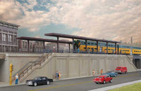 Walthers Cornerstone Elevated Commuter Station