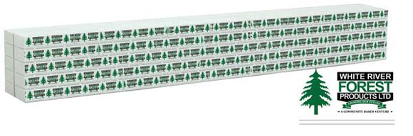 HO Scale Walthers SceneMaster Wrapped Lumber Load for WalthersMainline 72' Centerbeam Flatcar