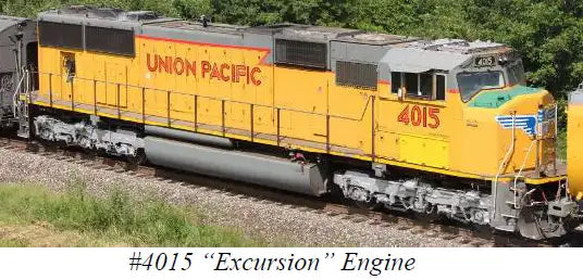 KATO 176-4015 N SD70M FLAT RADIATOR UNION PACIFIC #4015 EXCURSION VERSION