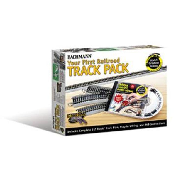 Bachmann Trains Nickel Silver Worlds Greatest Hobby First Railroad Track Pack Ho Scale