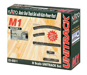 Kato N M1 BASIC OVAL W/ KATO POWER PACK