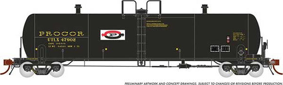 Rapido Trains Inc HO Scale Procor GP20 20,000-Gallon Tank Car 6-Pack - Ready to Run