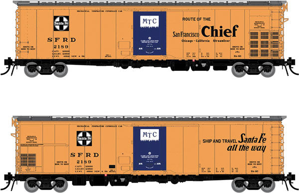 Rapido Trains Inc Santa Fe Class RR-56 Mechanical Reefer - Ready to Run