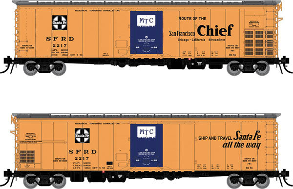 Rapido Trains Inc Santa Fe Class RR-56 Mechanical Reefer