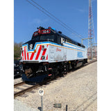 O Scale Metra 104 City of Chicago EMD F40PH Locomotive Decal Set