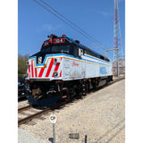 HO Scale Metra 104 City of Chicago EMD F40PH Locomotive Decal Set