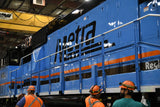 HO Scale Metra 500 RTA Heritage SD70MACH Locomotive Decal Set