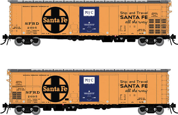 Rapido Trains Inc Santa Fe Class RR-56 Mechanical Reefer - Ready to Run