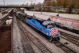 N Scale Metra SD70MACH Locomotive Decal Set