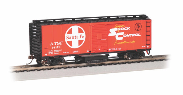 BACHMANN HO Scale Track Cleaning Santa FE Box Car