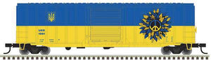 Atlas 50' 6" Boxcar Ukraine Peace