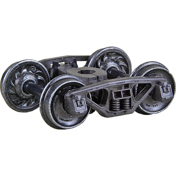 Bettendorf 50-Ton Self-Centering HGC Trucks -- Code 110 (.110") 33" Ribbed-Back RP-25 Wheels 1 Pair