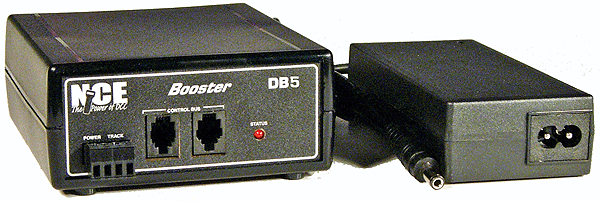 NCE DB5 5 Amp Booster Includes Power Supply NCE-524028