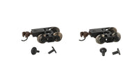 Bachmann N 42536 Friction Bearing Freight Trucks With Metal Wheels (6)