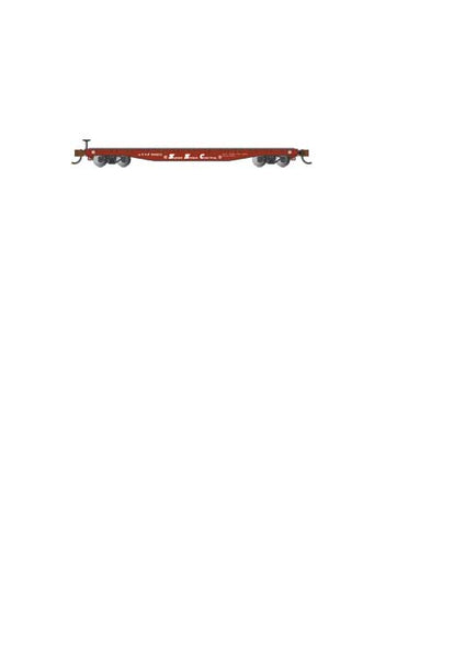 Bachmann Industries 52' Steel Flatcar - Ready to Run