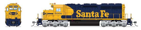 Broadway Limited Imports EMD SD40 ATSF 5010