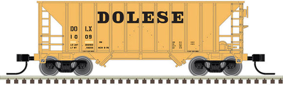 Atlas Model Railroad Co  N scale  Greenville 100-Ton 2-Bay Hopper - Ready to Run - Master(TM)