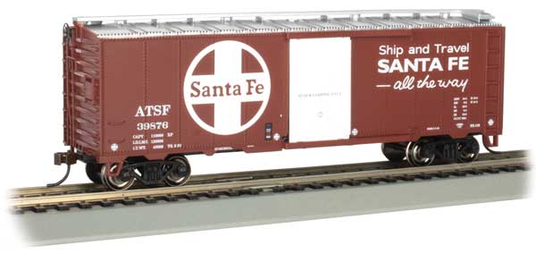 Bachmann Industries Pullman-Standard PS-1 40' Steel Boxcar - Ready to Run - Silver Series(R)