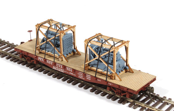 HO scale The American Model Builders HO Scale Generator Flatcar Load kit