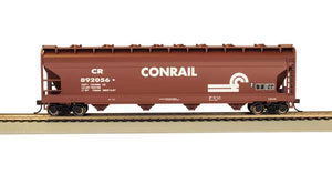 N scale 
56' ACF Center-Flow Covered Hopper - Ready to Run - Silver Series(R)