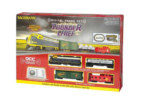 Bachmann HO scale Thunder Chief Train Set