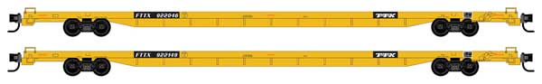 Micro Trains Line 89'4" Flatcar 2-Pack