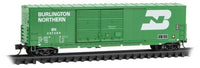 Micro Trains Line 50' Double-Door Boxcar w/8' Doors, No Roof walk, Short Ladders