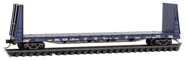 Micro Trains Line 61' 8" Bulkhead Flatcar - Ready to Run