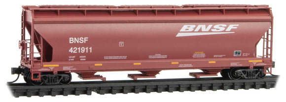 Micro Trains Line ACF 3-Bay Center Flow Covered Hopper with Elongated Hatches
