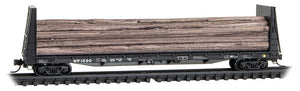 Micro Trains Line 61' 8" Bulkhead Flatcar w/Pole Load