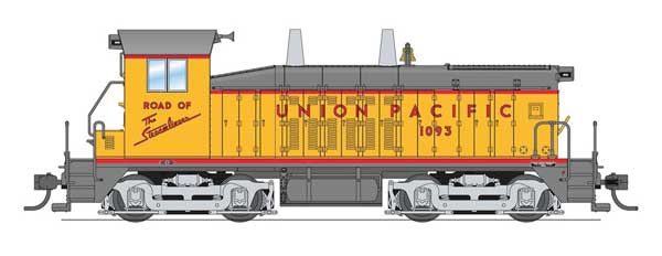 Broadway Limited Imports EMD NW2 - Sound and DCC - Paragon4(TM) UP #1093