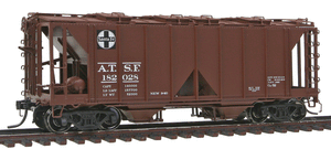 Intermountain Railway Company 1958 Cubic Foot 2-Bay Covered Hopper w/Open Sides - Ready to Run
