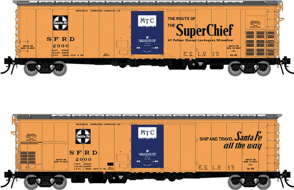 Rapido Trains Inc Santa Fe Class RR-56 Mechanical Reefer - Ready to Run