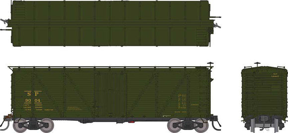 Rapido Trains Inc Class B-50-15 Boxcar - As Built w/Viking Roof 6-Pack - Ready to Run