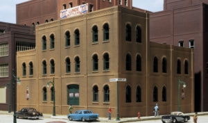 DPM Arched Window Industrial Building - HO Scale Kit