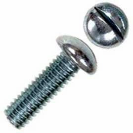 Kadee 1686 1-72 X 1/4" Stainless Steel Roundhead Screws (1 Dozen)